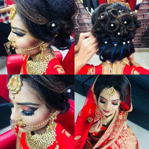 Bridal makeup demo by guri oscar